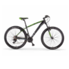 bici mountain bike MBM modello LOOP in alluminio verde e nera