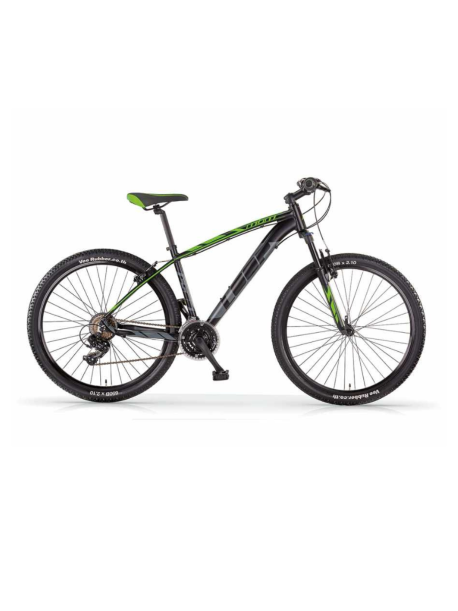bici mountain bike MBM modello LOOP in alluminio verde e nera