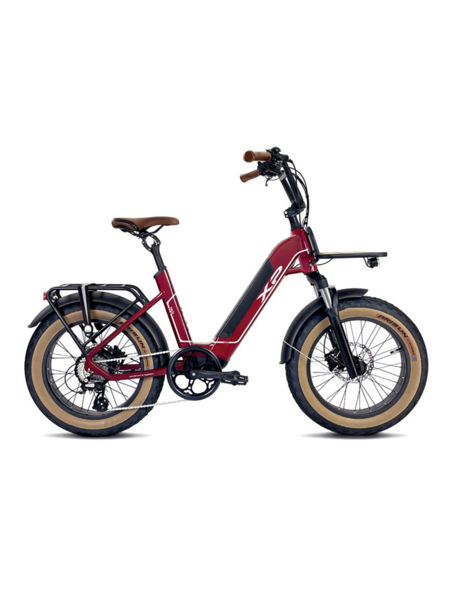 bici-elettrica-xp bikes i-k+-red