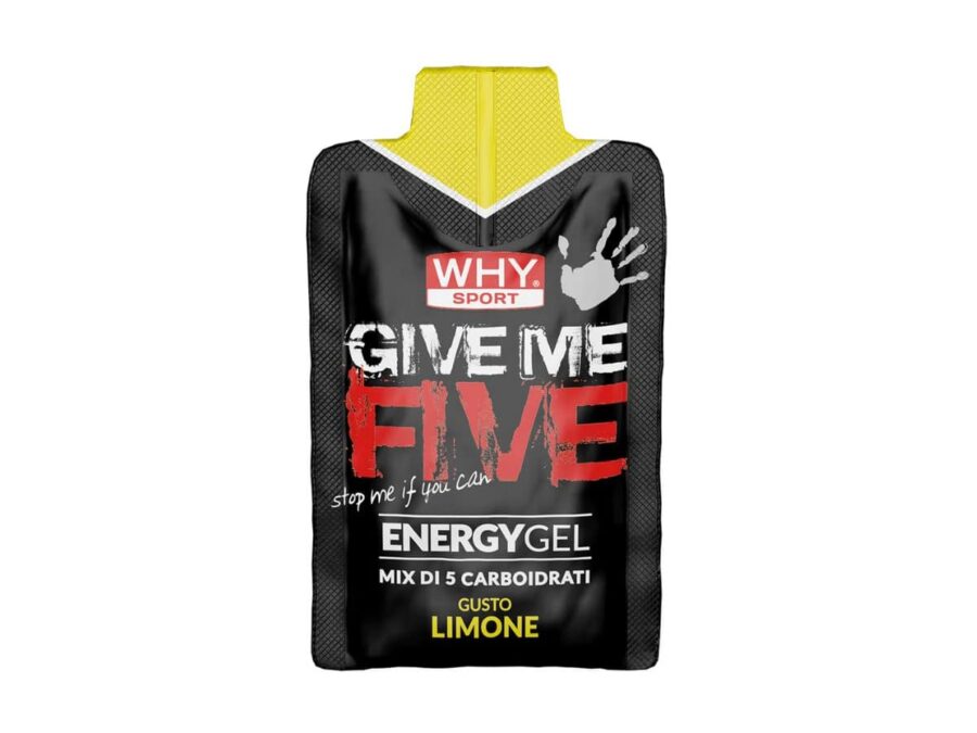 gel energetico give me five why sport gusto limone