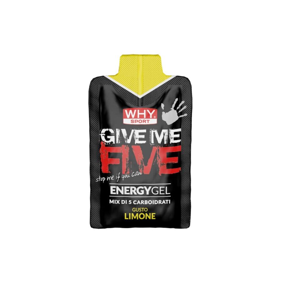 gel energetico give me five why sport gusto limone