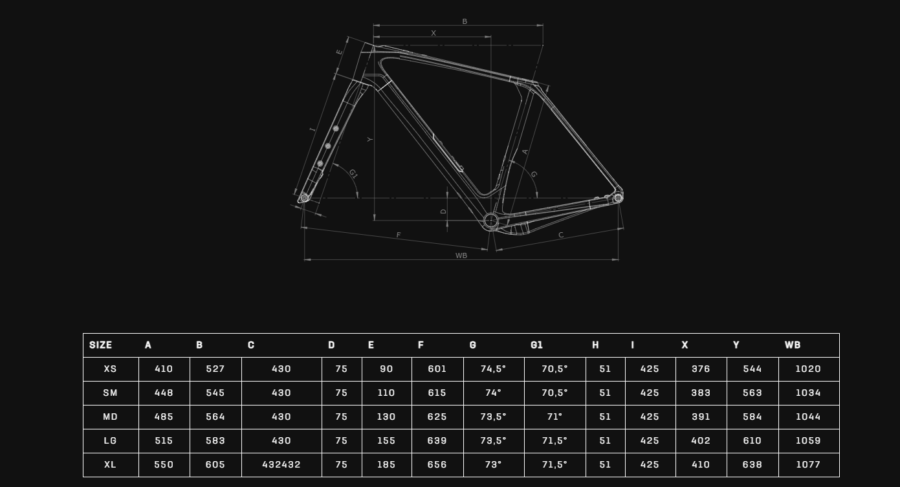geometrie-misure-bicicletta-gravel-bianchi-arcadex