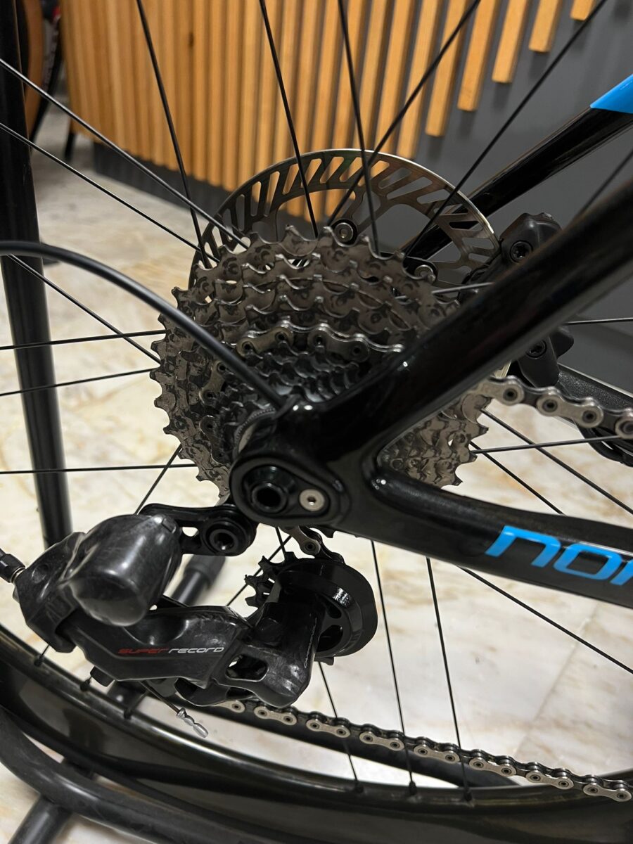 bicicletta-da-corsa-usata-ridley-noha-aero-+-campagnolo-super-record-cambio