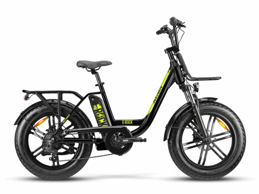 atala-e-rock-627-wh-bicicletta-elettrica-nera-gialla