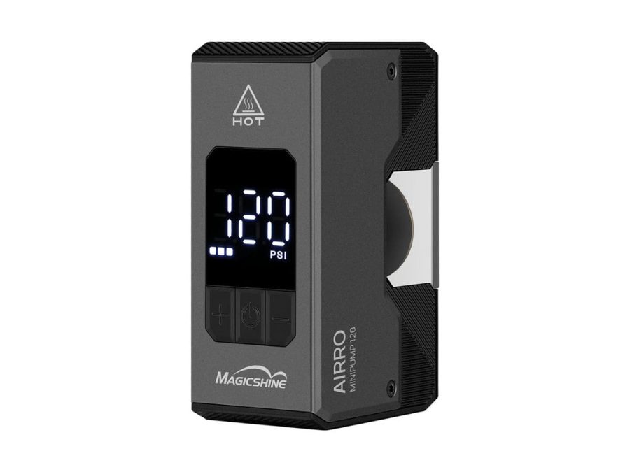 Minipompa elettrica Airro con manometro 8bar/120psi