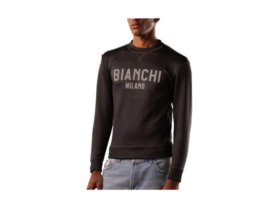 Bianchi Milano sweatshirt scuba flock felpa