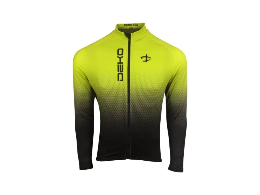 deko-liberty-maglia-ciclismo-invernale-giallo-fluo