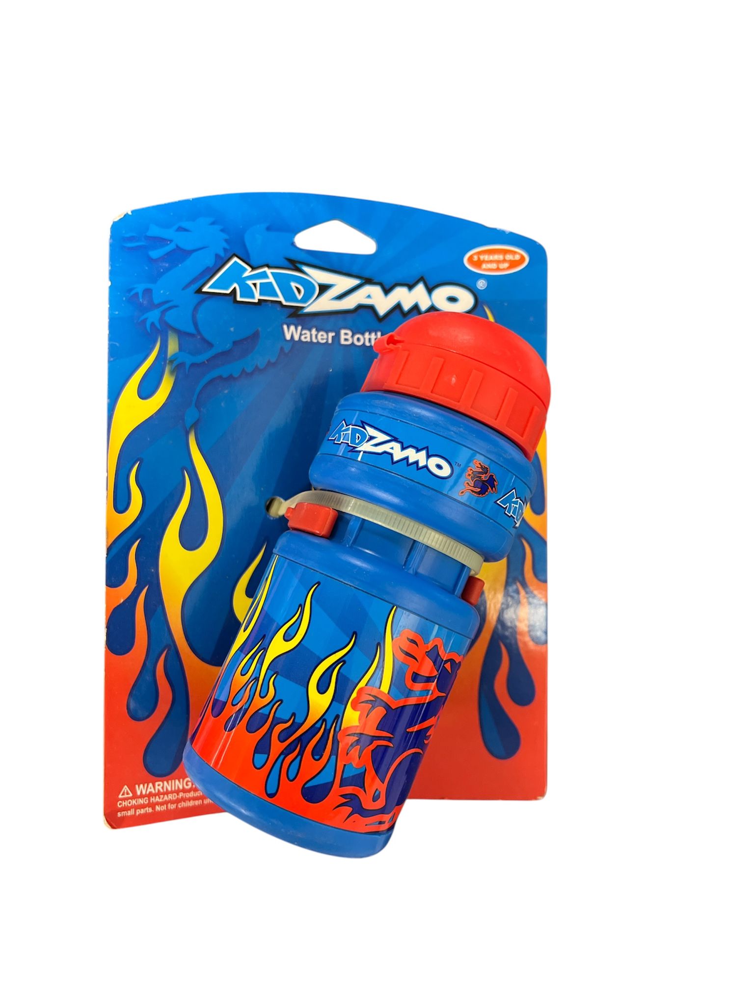 Borraccia KIDZAMO – Fiamme Blu/Rosse