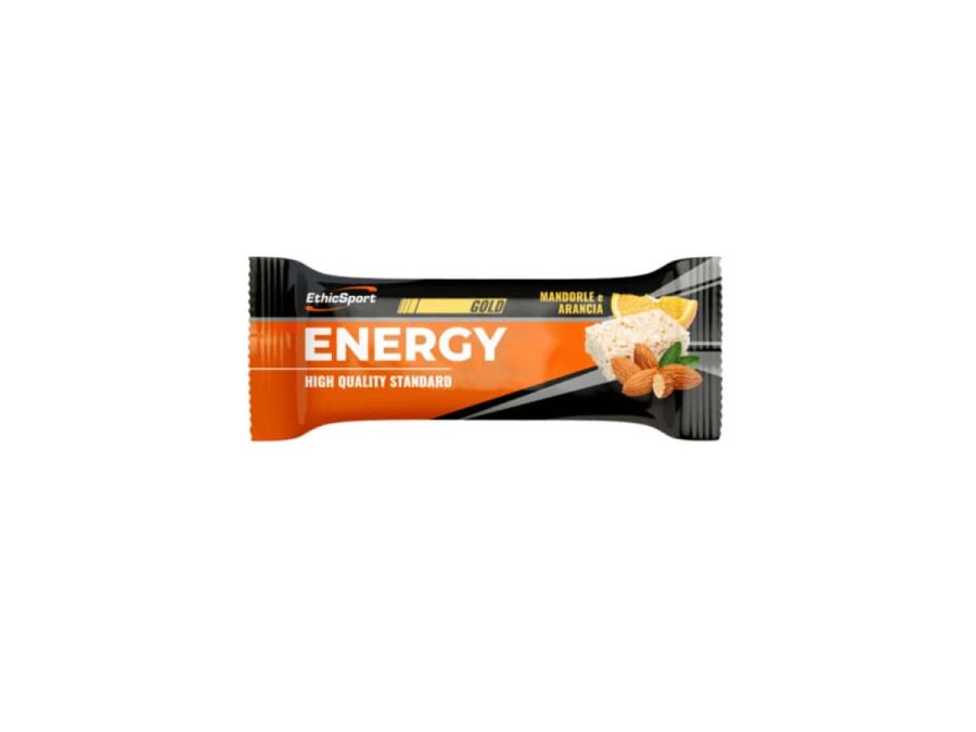EthicSport barretta energetica Energy Gold mandorla - arancia 35g