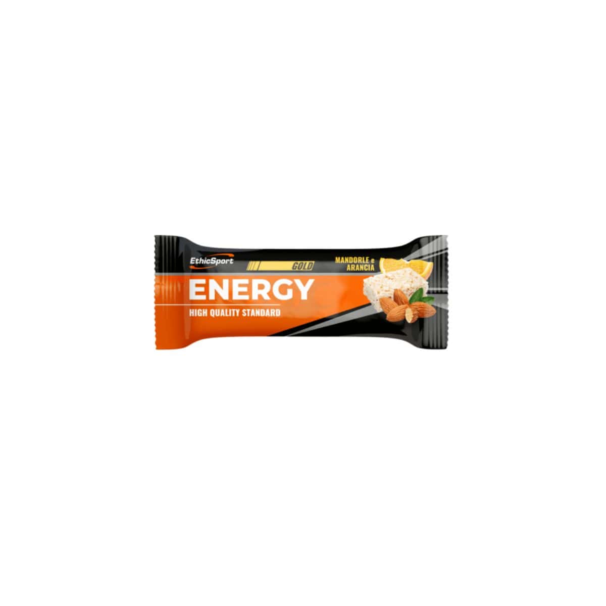 EthicSport barretta energetica Energy Gold mandorla - arancia 35g