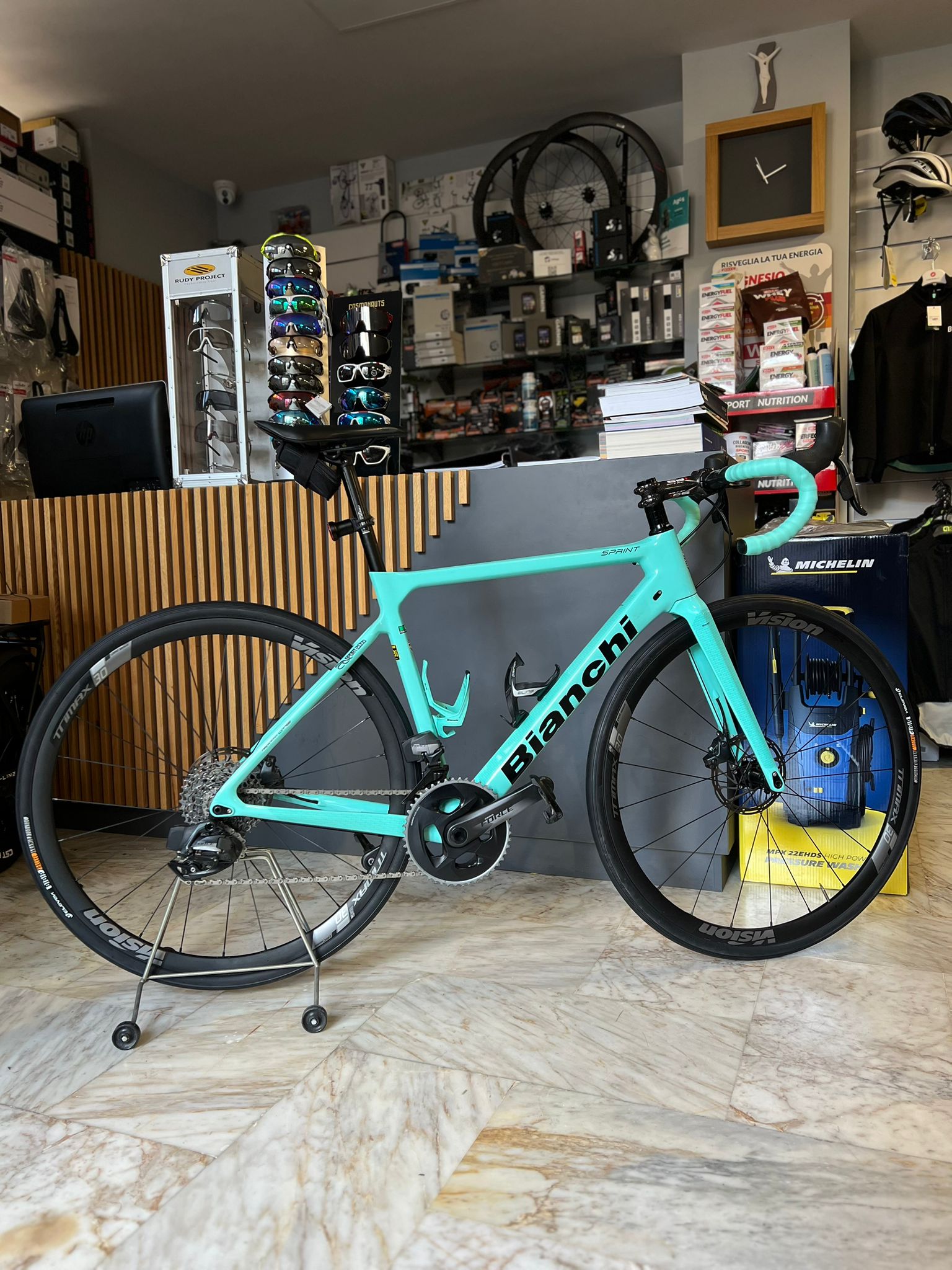 bici bianchi usate da corsa
