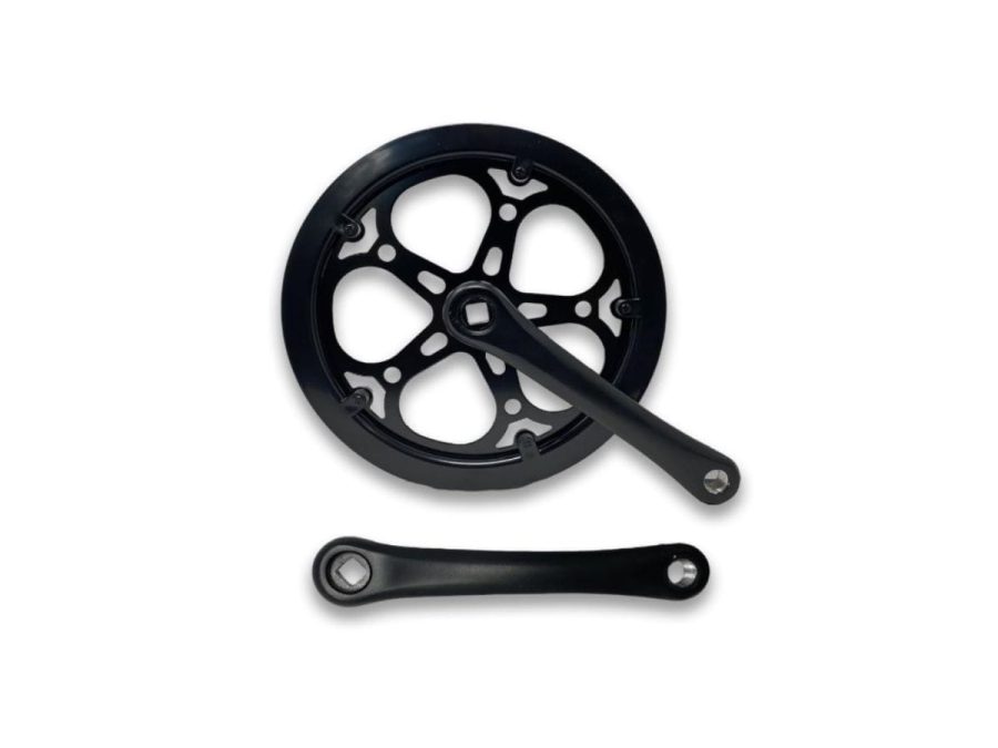 Bematrix Guarnitura e-bike 52D ped.165mm doppio paracatena