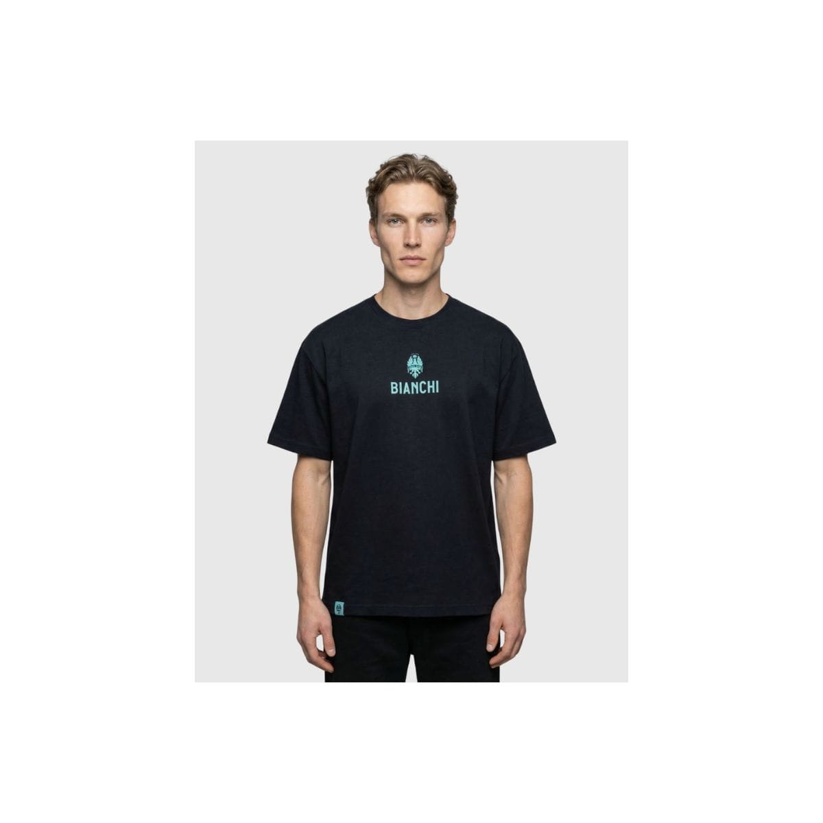 Bianchi Speed Amplified Black T-shirt