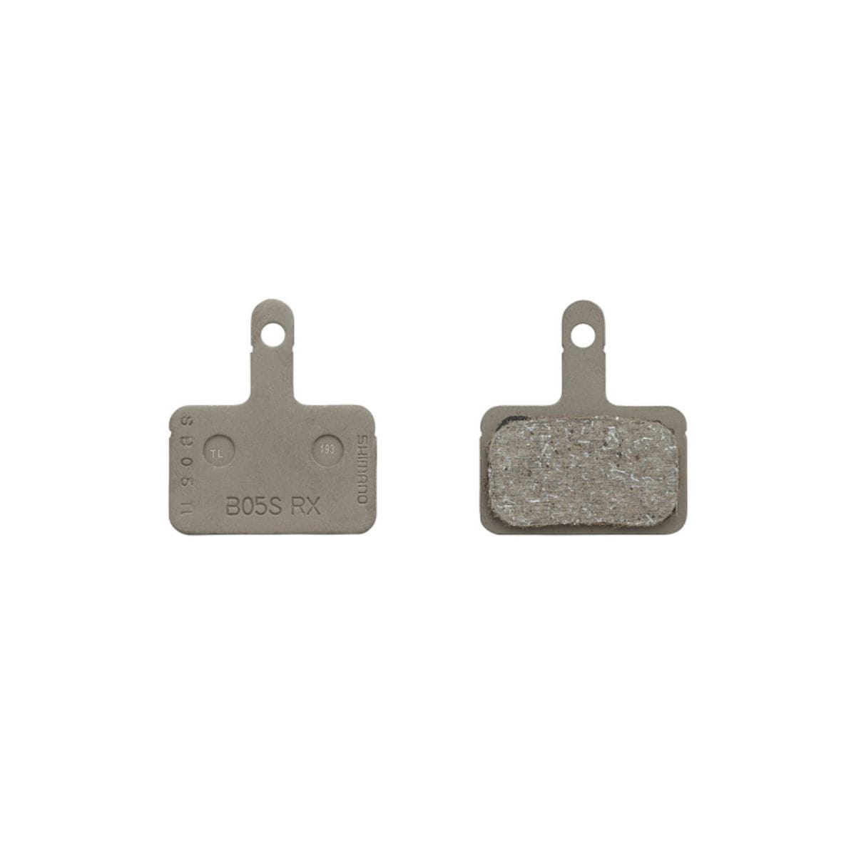 Shimano pastiglia freni a disco BP-B05S-RX resina senza aletta